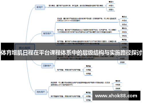体育增肌日程在平台课程体系中的层级结构与实施路径探讨